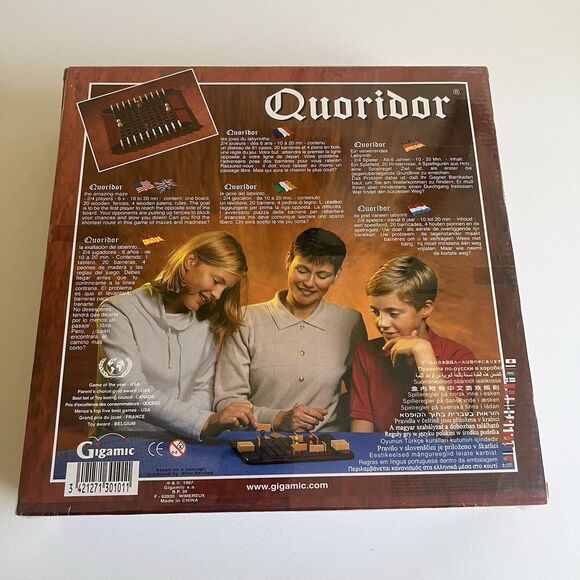 Quoridor Vintage 1997 Board Game Mirko Marchesi  Gigamic New Sealed - Picture 4 of 4
